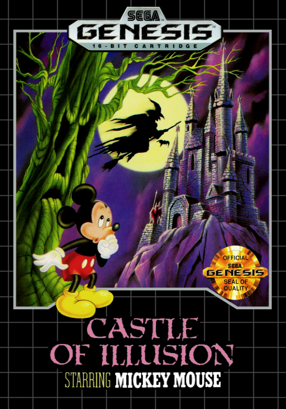Castle Of Illusion Starring Mickey Mouse (Usa) Genesis Print Poster