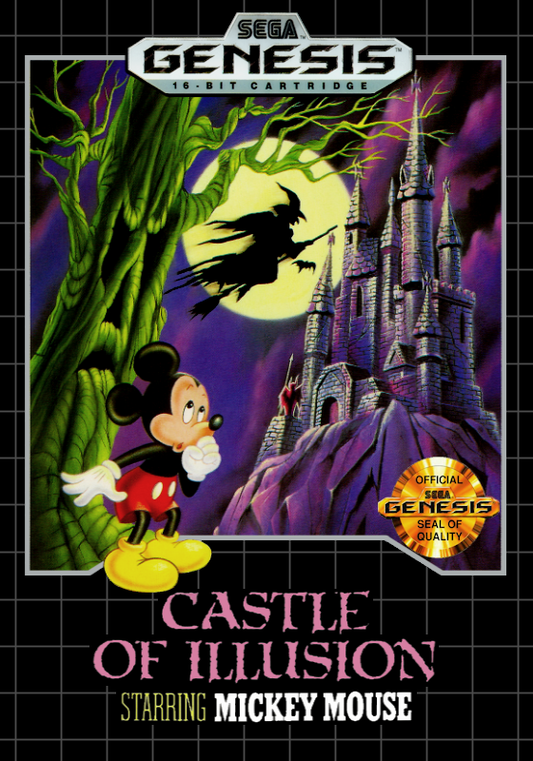 Castle Of Illusion Starring Mickey Mouse (Usa) Genesis Print Poster