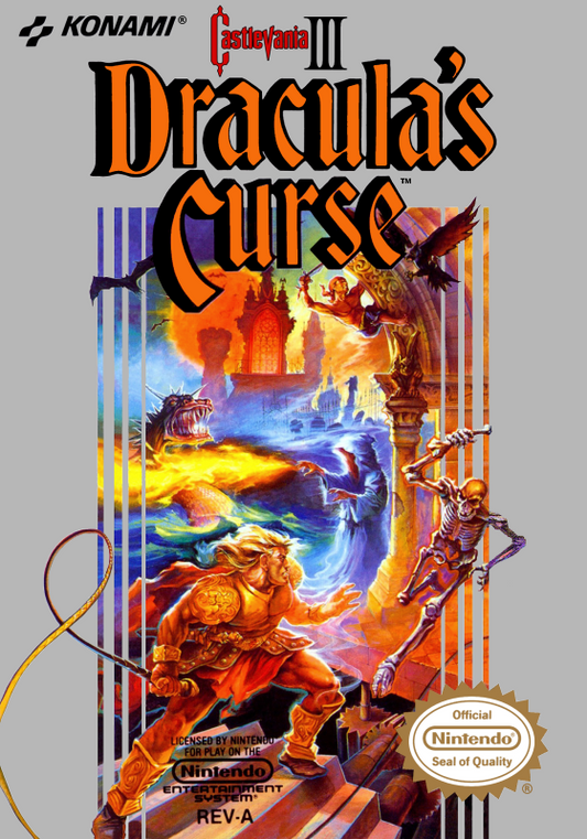 Castlevania Iii (Usa) Nes Print Poster