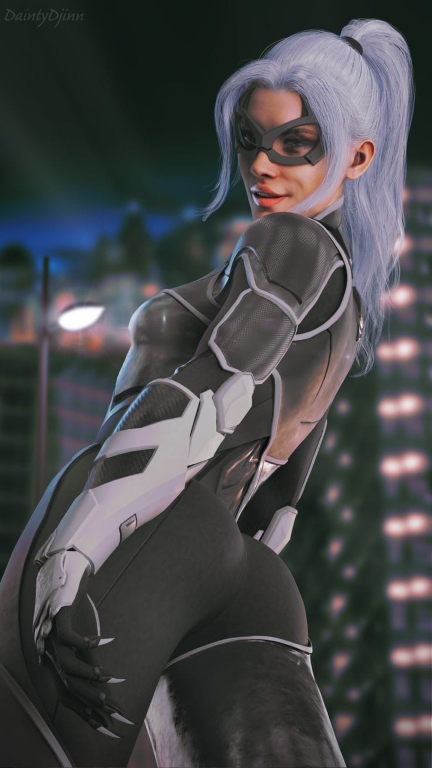 Cat Burglar Stealth Suit 3841 Print Poster