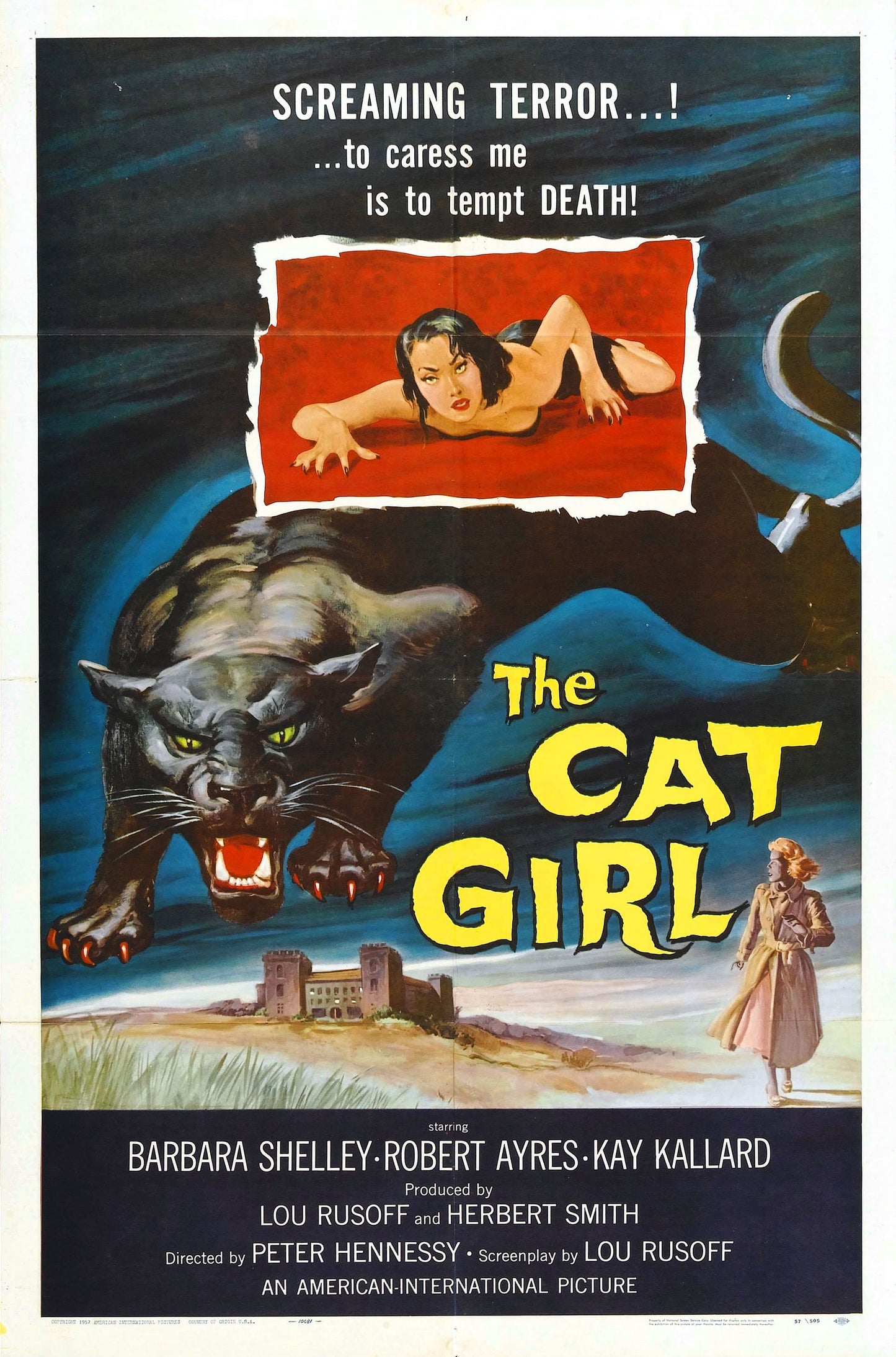 Cat Girl 01 Movie Magnet