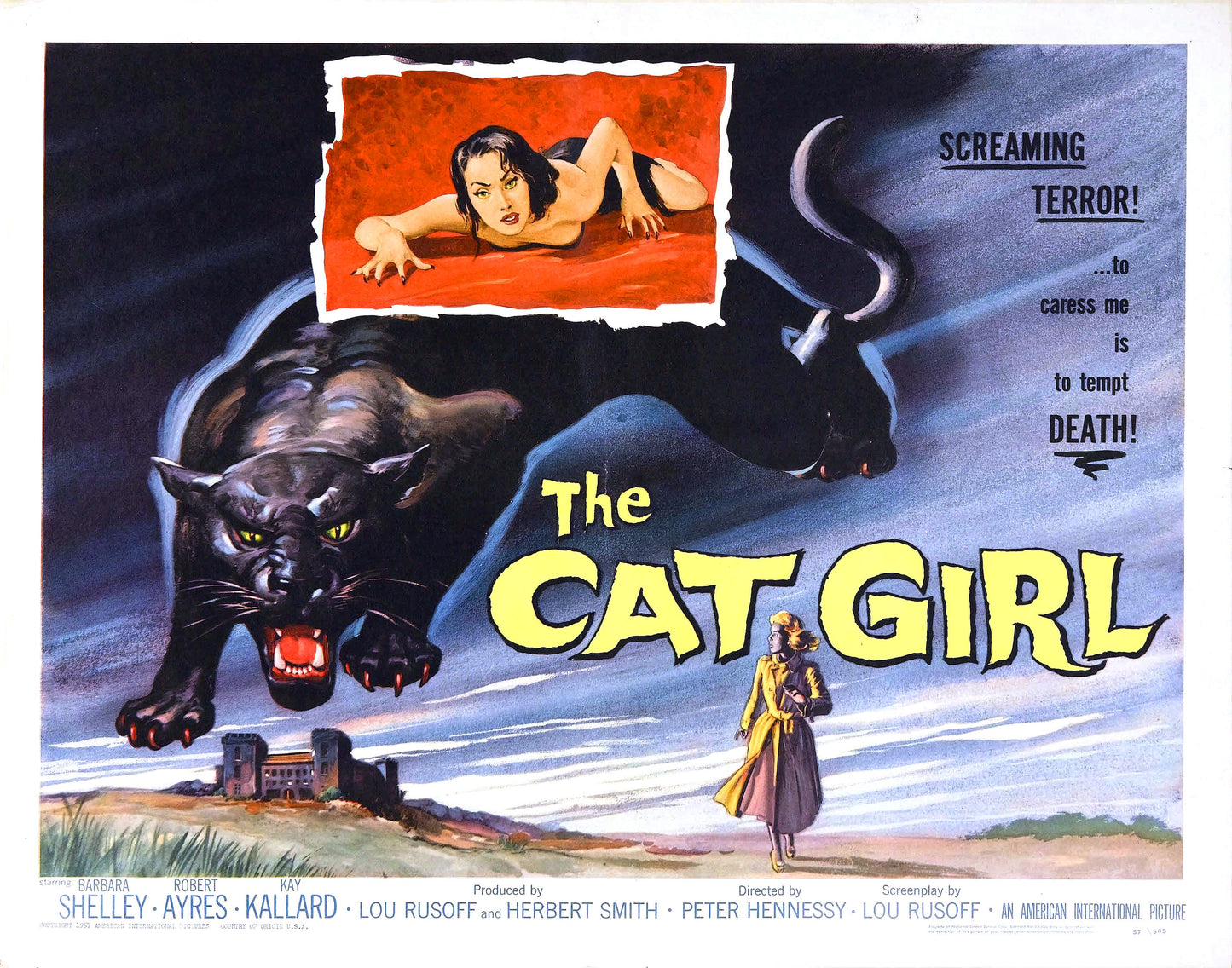 Cat Girl 02 Movie Keychain