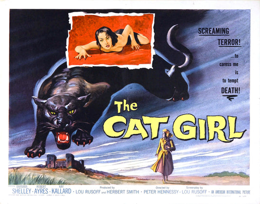 Cat Girl 02 Movie Magnet