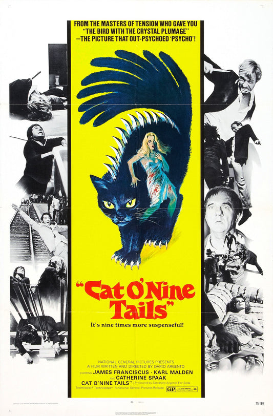 Cat O Nine Tails 02 Movie Magnet
