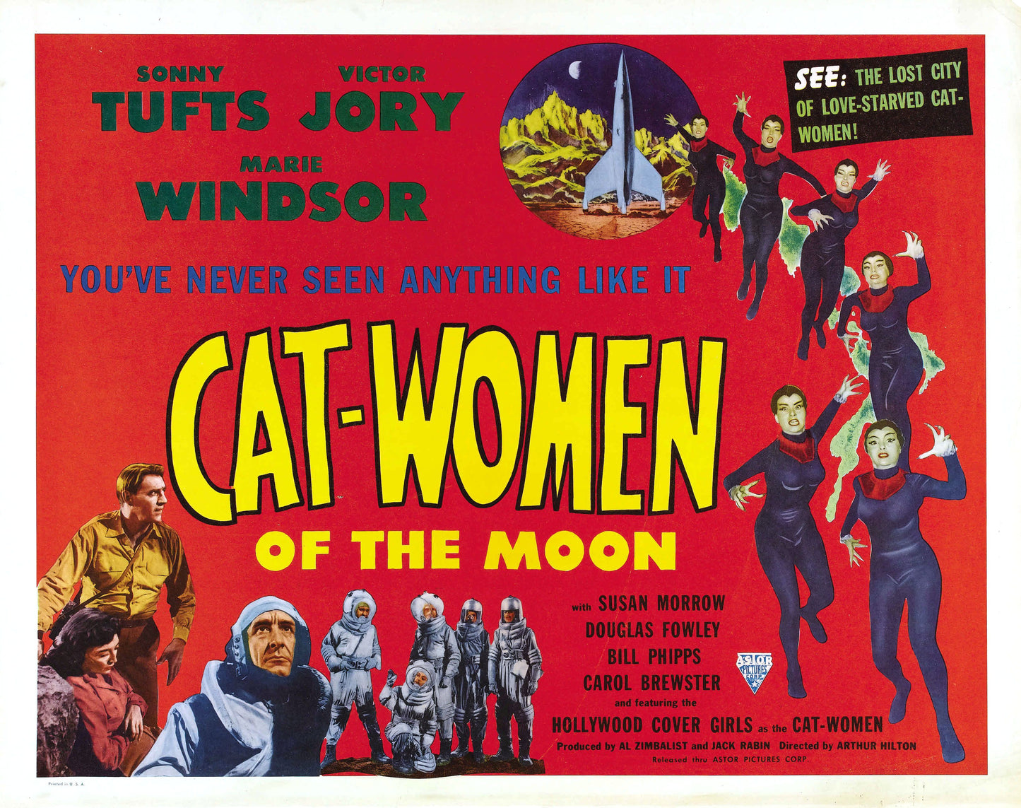 Cat Women Of Moon 02 Movie Magnet
