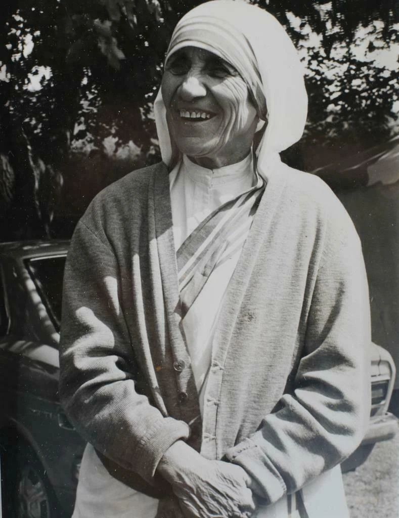 Catholic Saint Mother Teresa Keychain Picture Keychain Print Theresa Calcutta