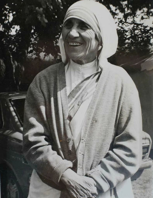 Catholic Saint Mother Teresa Keychain Picture Keychain Print Theresa Calcutta