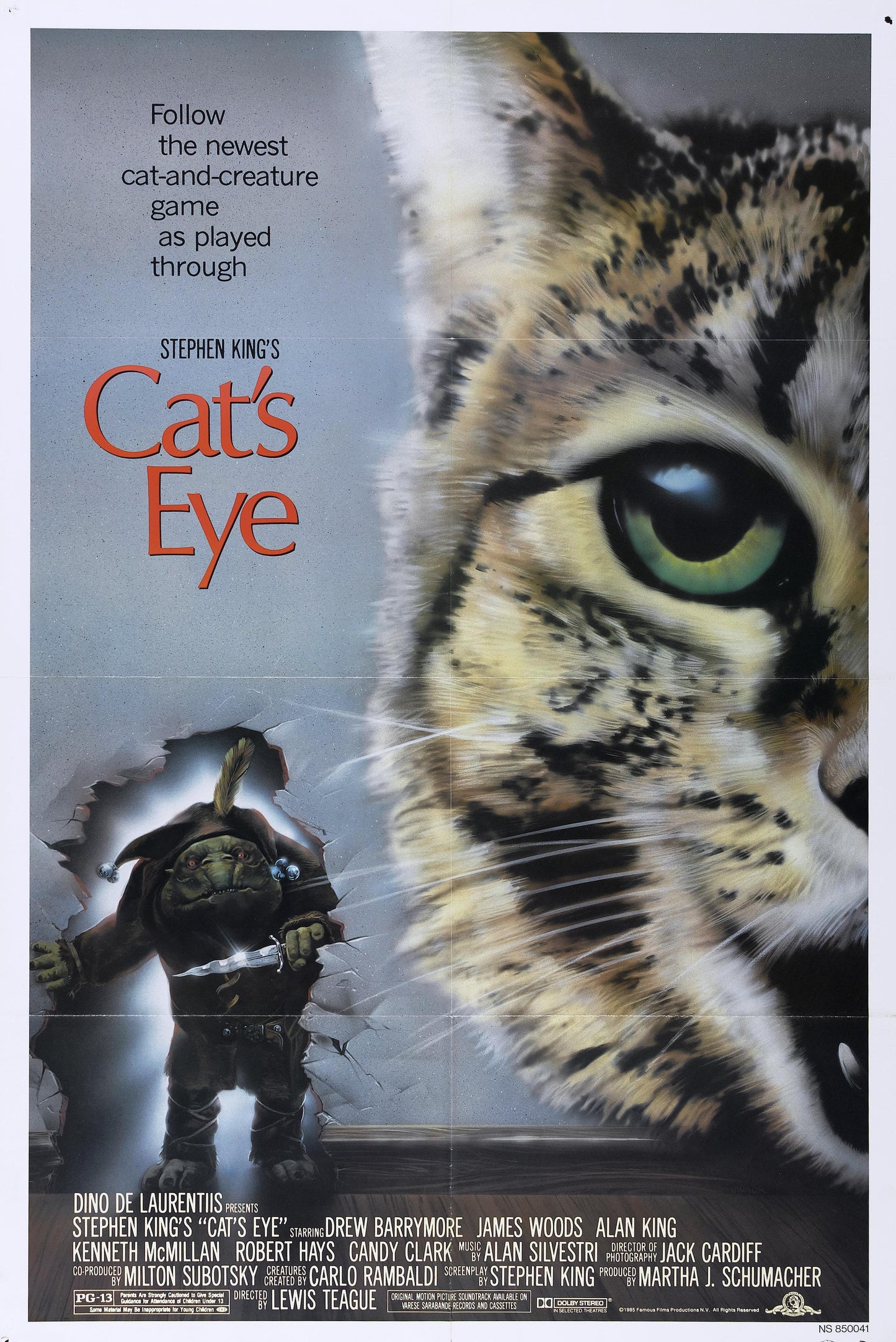 Cats Eye 01 Movie Magnet