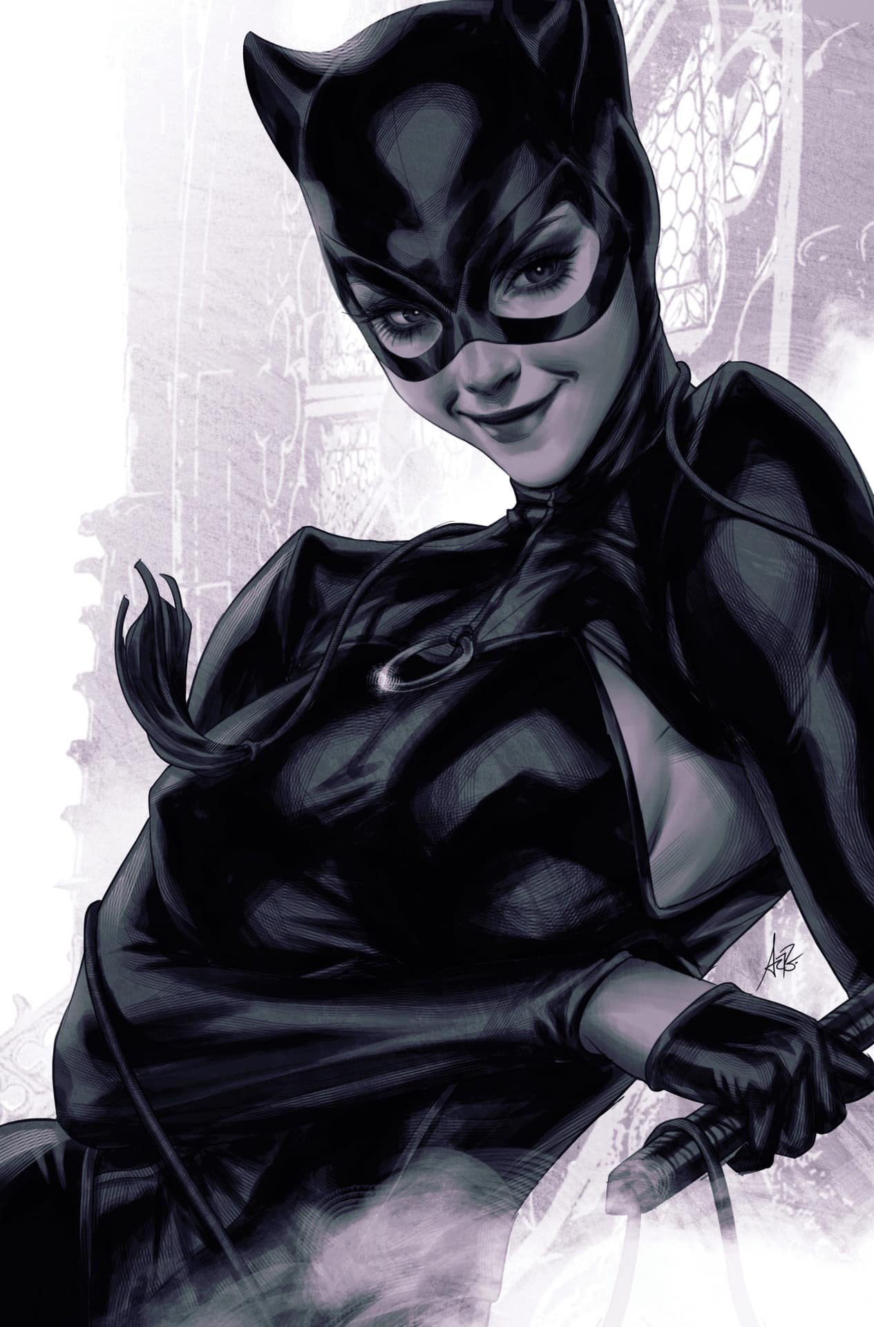 Catwoman Illustration (2) Jigsaw Puzzle