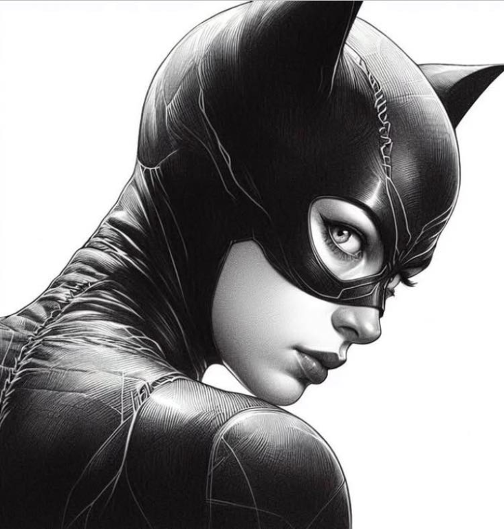 Catwoman 457 Print Poster