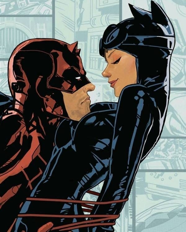Catwoman Daredevil 947 Print Poster