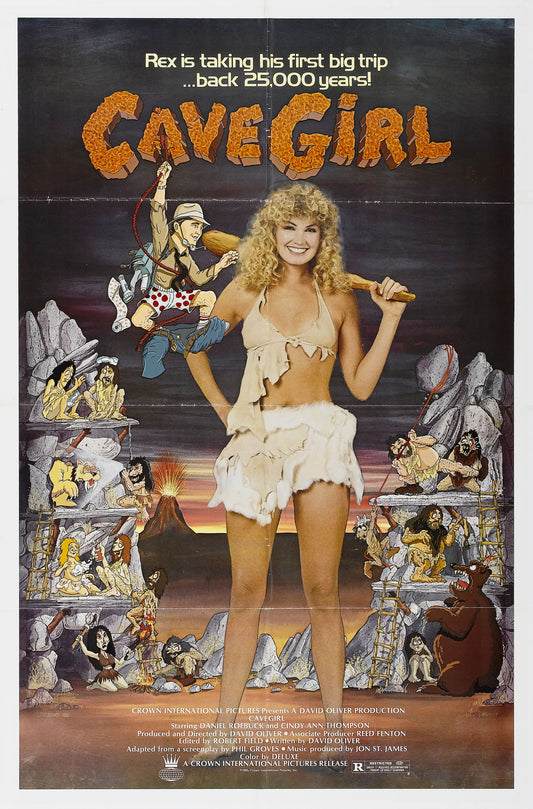 Cavegirl 01 Movie Magnet