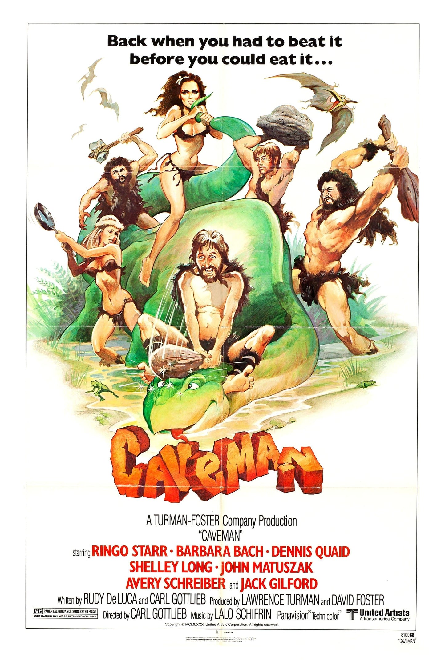 Caveman (1981) Movie Magnet