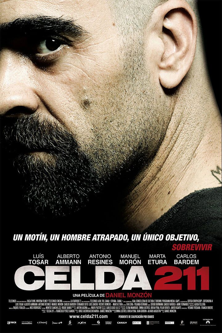 Cell 211 Movie Action Crime Drama Adventure Wall Art Home Decor Poster