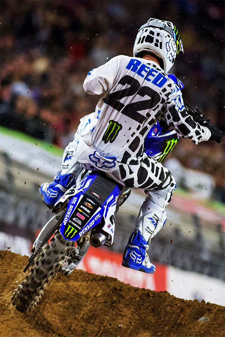 Chad Reed Motorcycle Cross Country Racing Star Jigsaw Puzzle