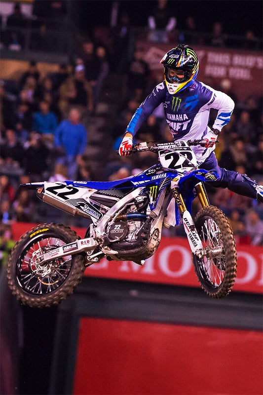Chad Reed Motorcycle Cross Country Racing Jigsaw Puzzle