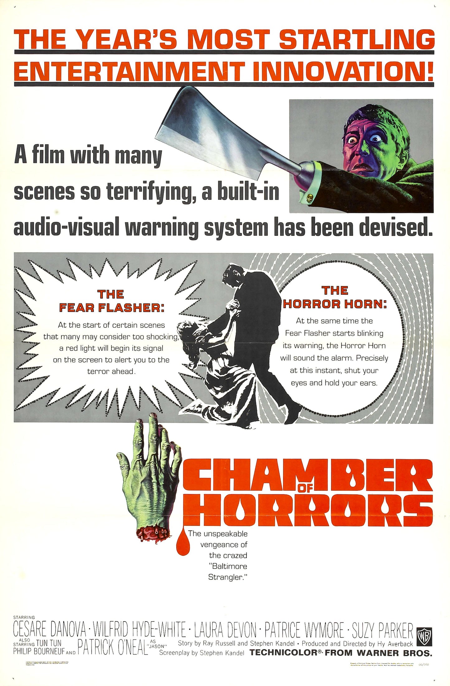 Chamber Of Horrors 1966 01 Movie Magnet