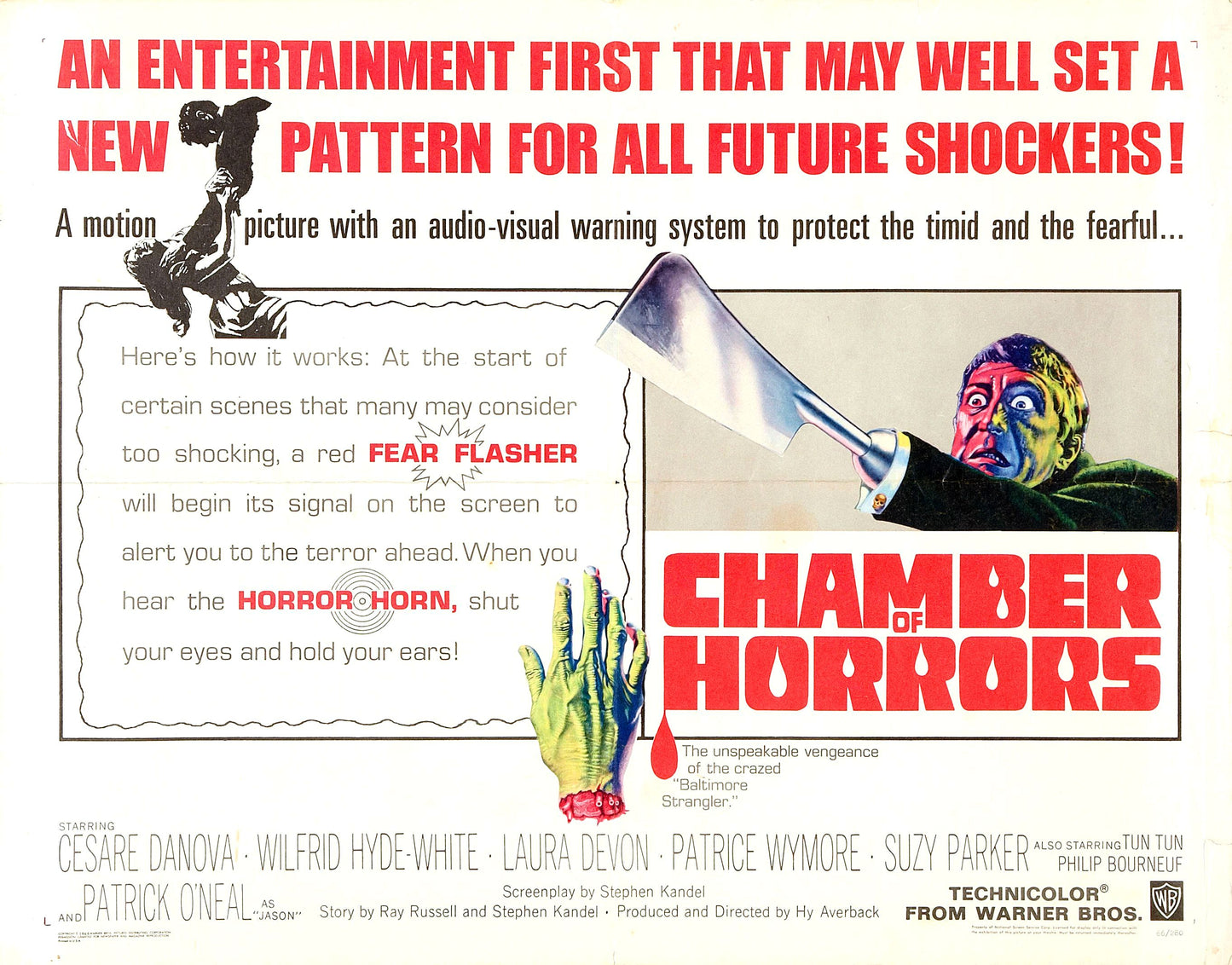 Chamber Of Horrors 1966 02 Movie Magnet
