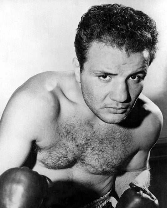 Champion Boxer Jake Lamotta Glossy Keychain Boxing 'The Raging Bull' Print 1
