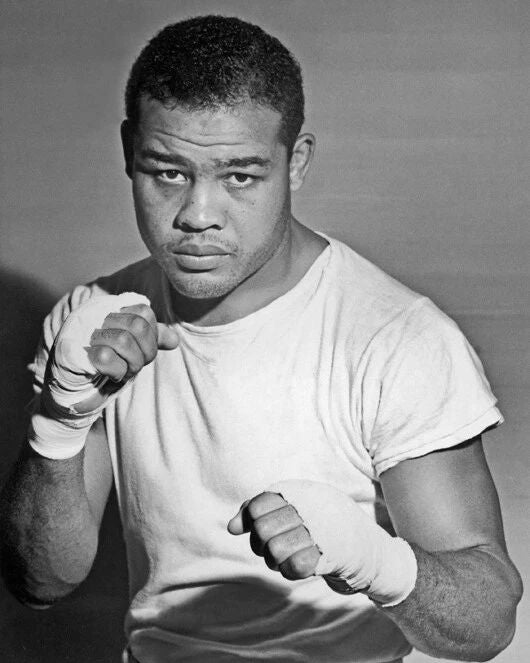 Champion Boxer Joe Louis Glossy Magnet Vintage Magnet Heavyweight 2