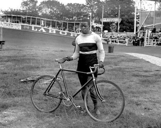 Champion Cyclist Marshall Major Taylor Magnet Velodrome Buffalo Magnet 1