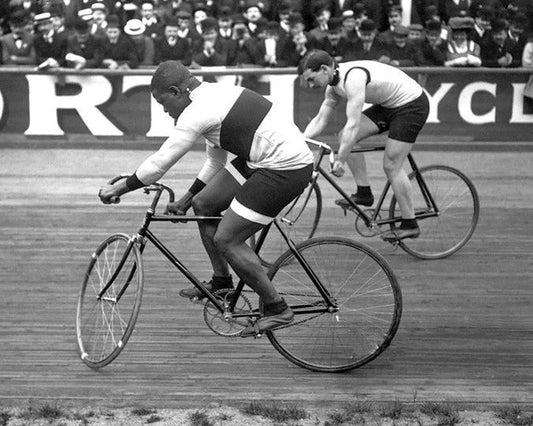 Champion Cyclist Marshall Major Taylor Photo Velodrome Buffalo Poster Print 2