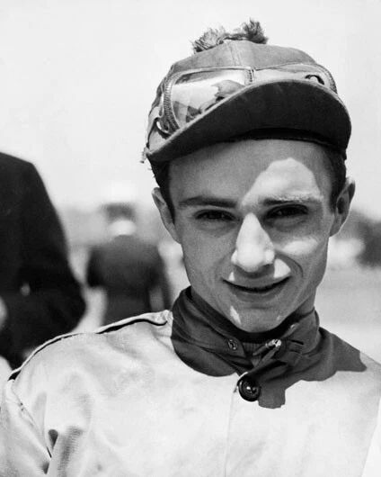 Champion Jockey Ralph Neves Glossy Photo Print Horse Racing Poster