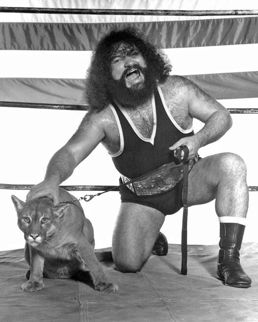 Champion Wrestler Pampero Firpo Glossy Photo Wrestling Nwa Print Poster 2