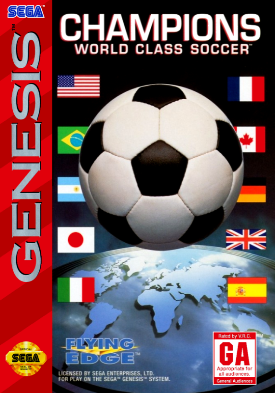 Champions World Class Soccer (Usa) Genesis Print Poster