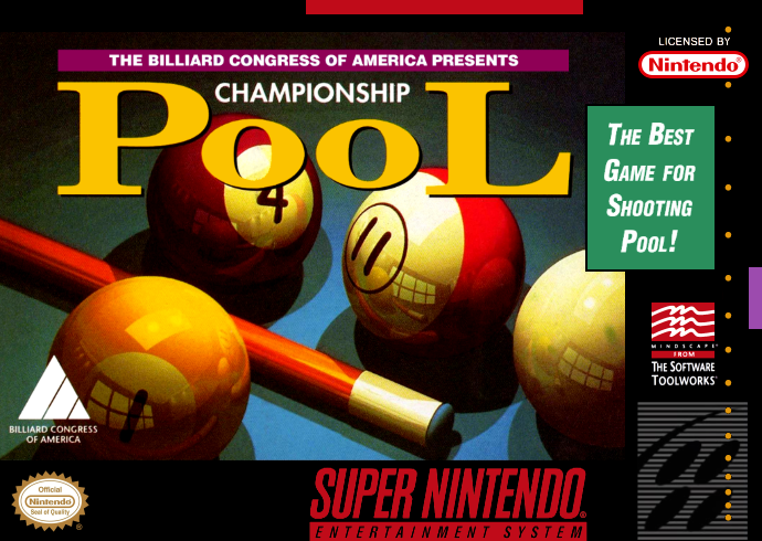 Championship Pool (Usa) Snes Keychain