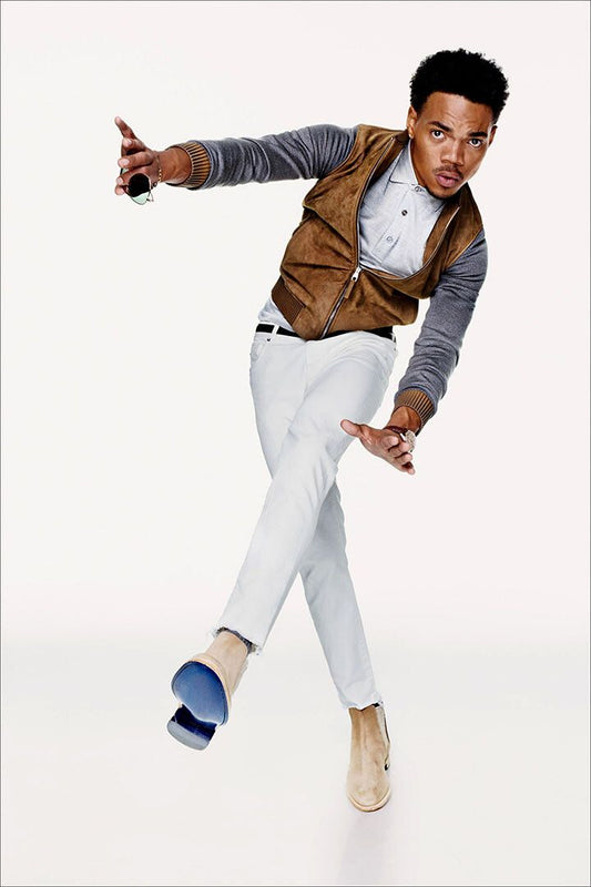 Chance The Rapper Famouse Music Songwriter Print Jigsaw Puzzle