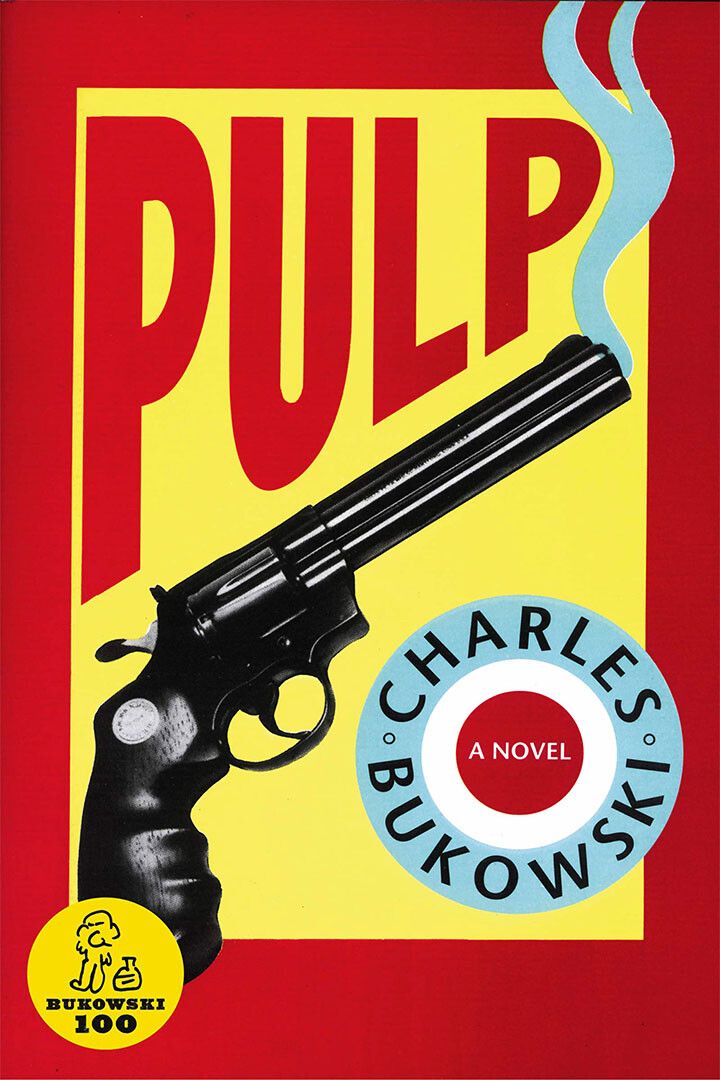 Charles Bukowski Book Cover Pulp Whodunit Print Jigsaw Puzzle