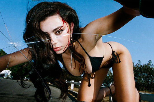 Charli Xcx Crash 5 Studio Music Album Print Jigsaw Puzzle