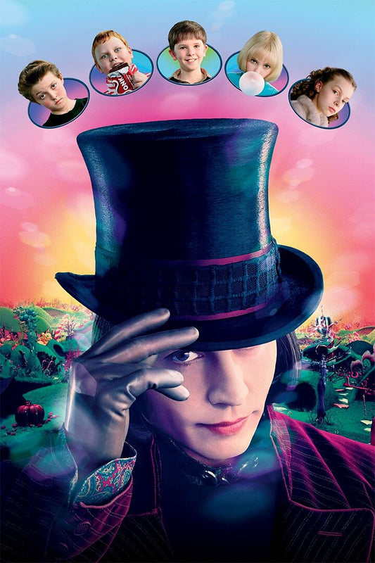 Charlie And The Chocolate Factory Sided Movie Original Jigsaw Puzzle