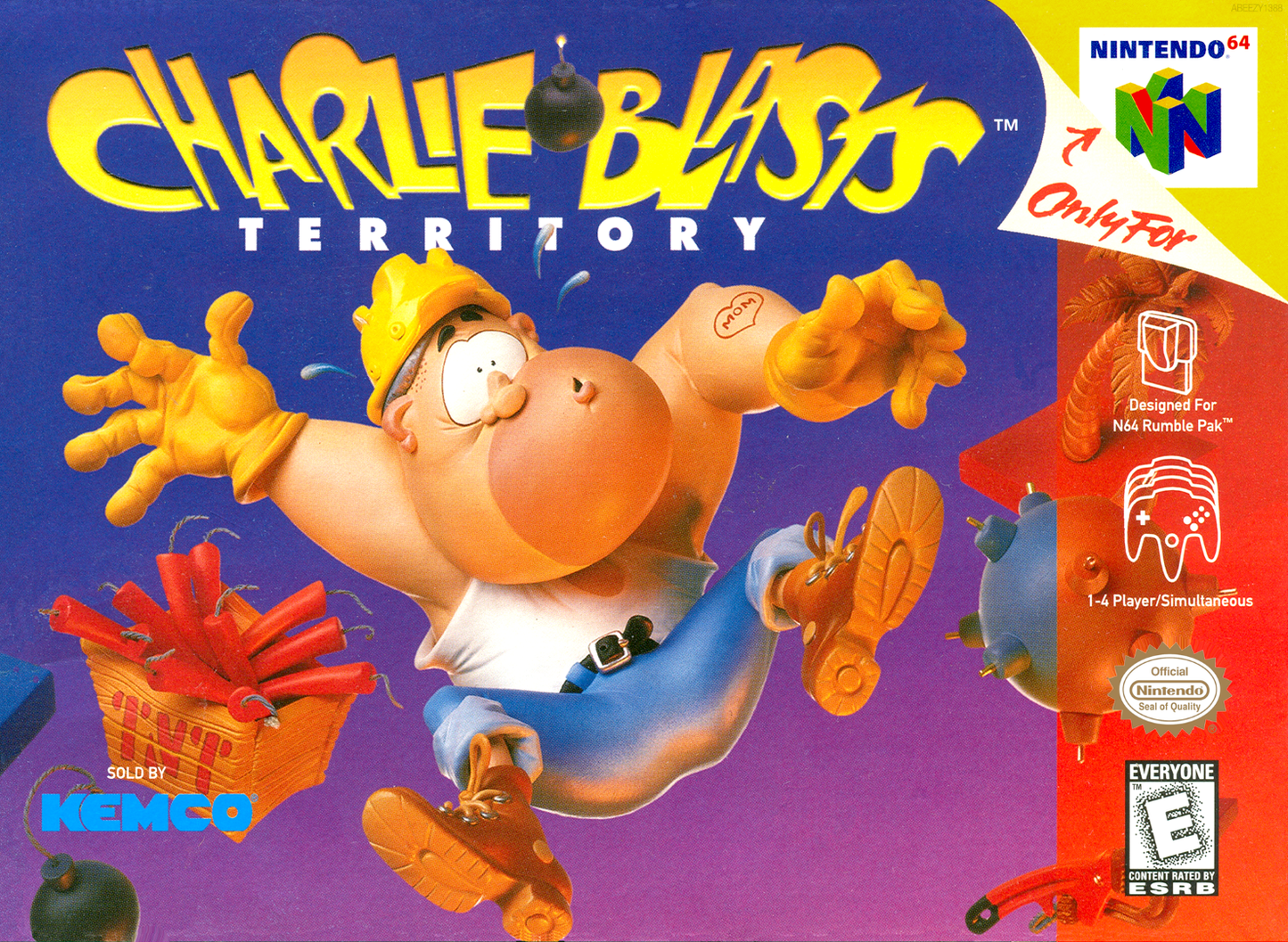 Charlie Blast S Territory N64 Keychain