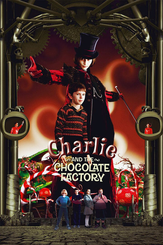 Charlie Chocolate Factory Vintage Classic Movie Jigsaw Puzzle
