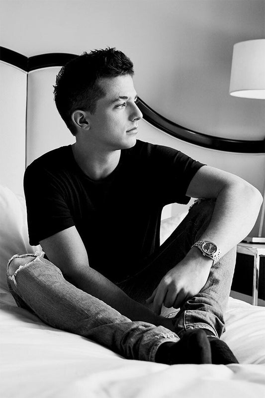 Charlie Puth Rock Music Singer Musician Print Jigsaw Puzzle