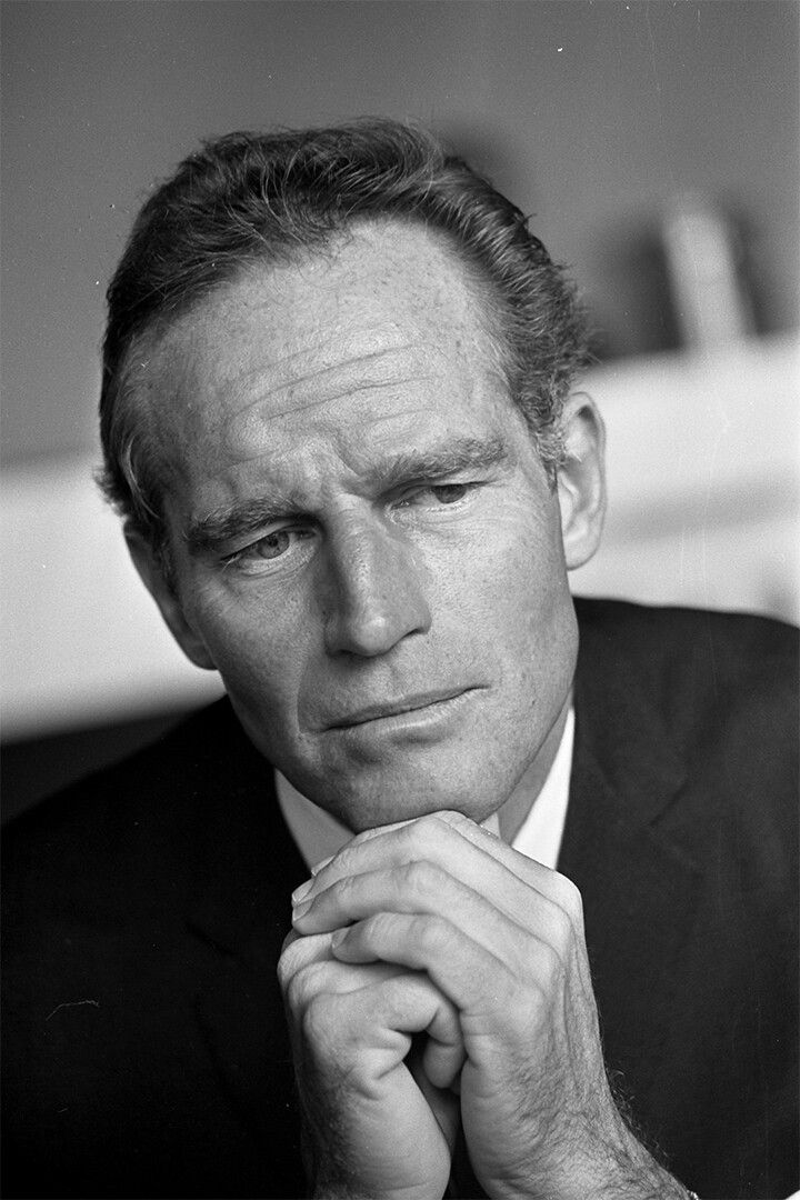 Charlton Heston Theater Actor Print Jigsaw Puzzle