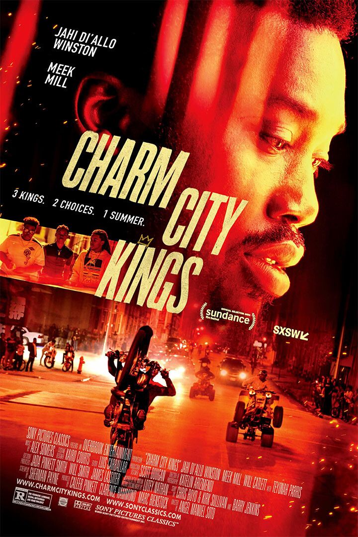 Charm City Kings Movie Drama 2020 Painting Keychain
