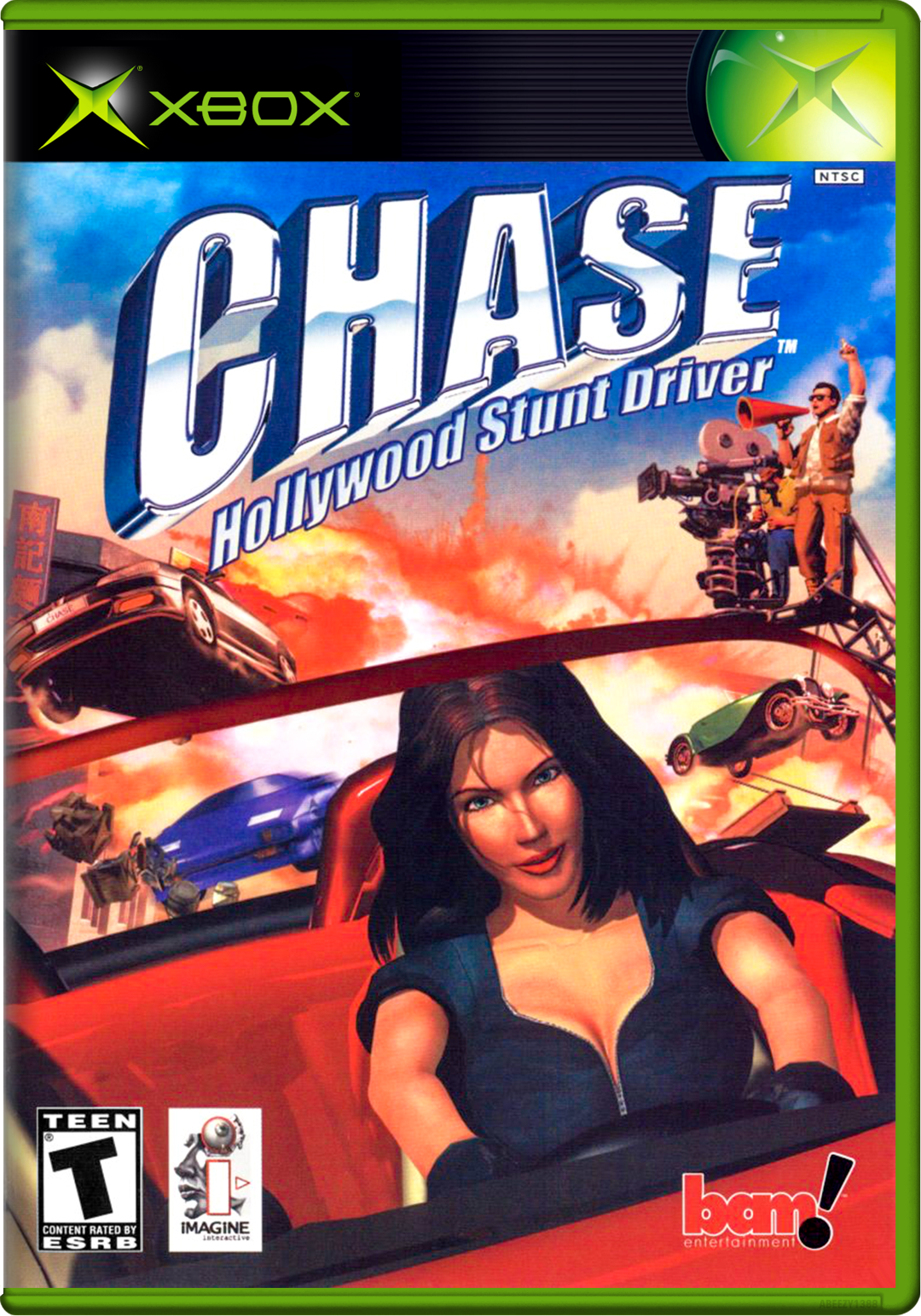 Chase Hollywood Stunt Driver Xbox Keychain