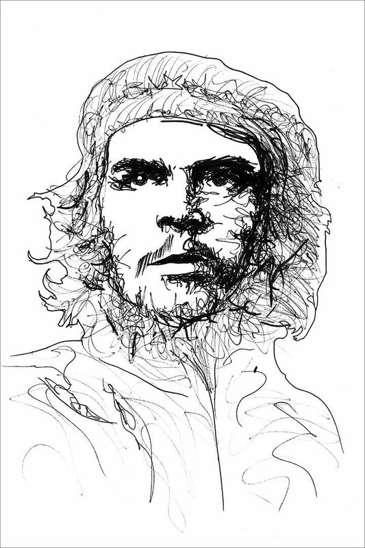 Che Guevara Political Colorful Legend Painting Wall Home Decor Jigsaw Puzzle