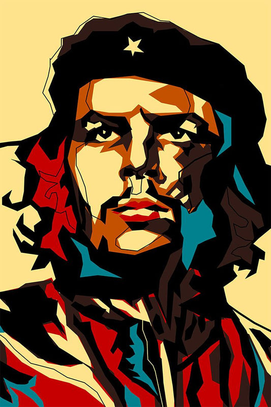Che Guevara Political Cuba Colorful Print Jigsaw Puzzle