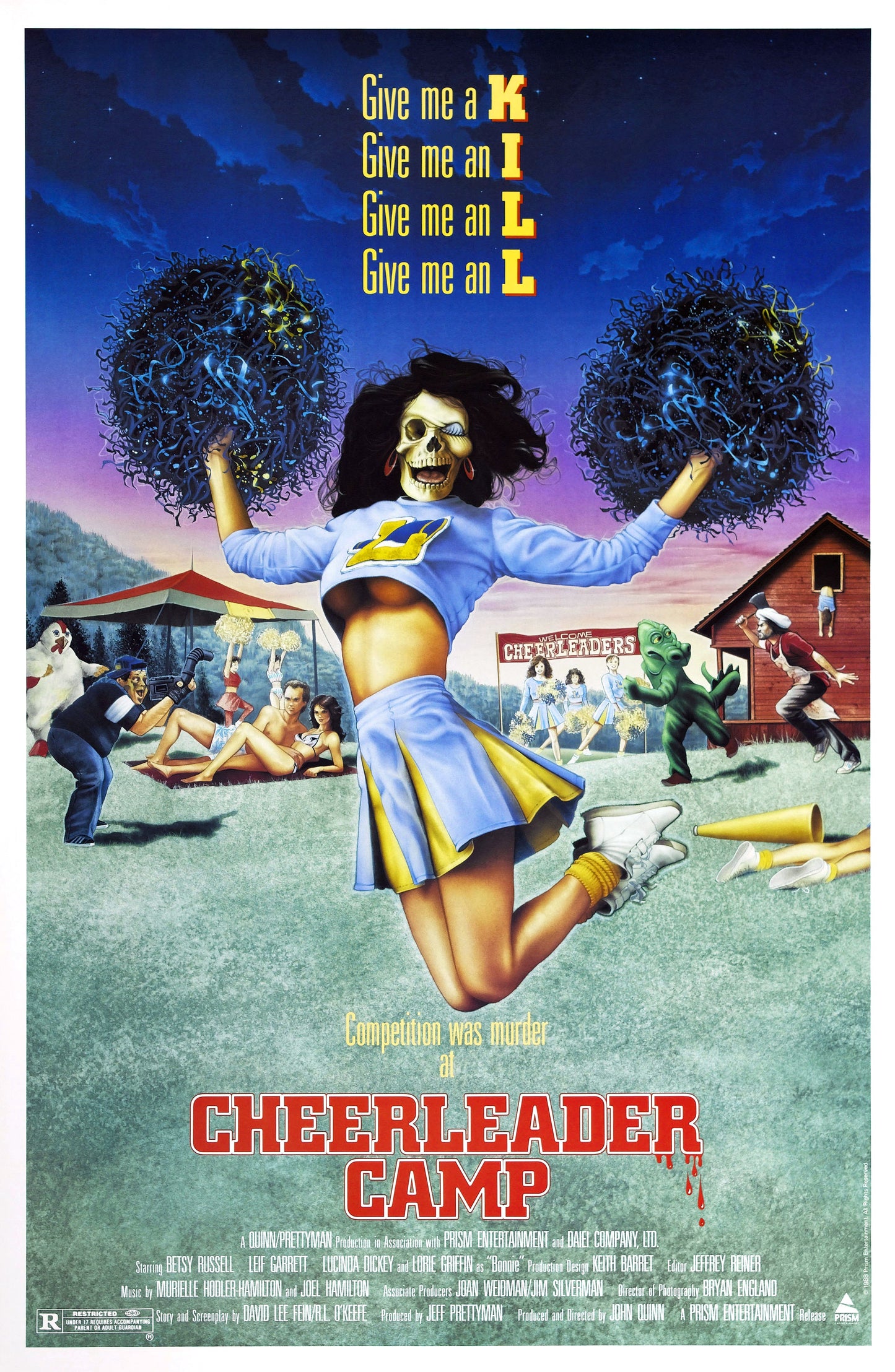 Cheerleader Camp 01 Movie Keychain