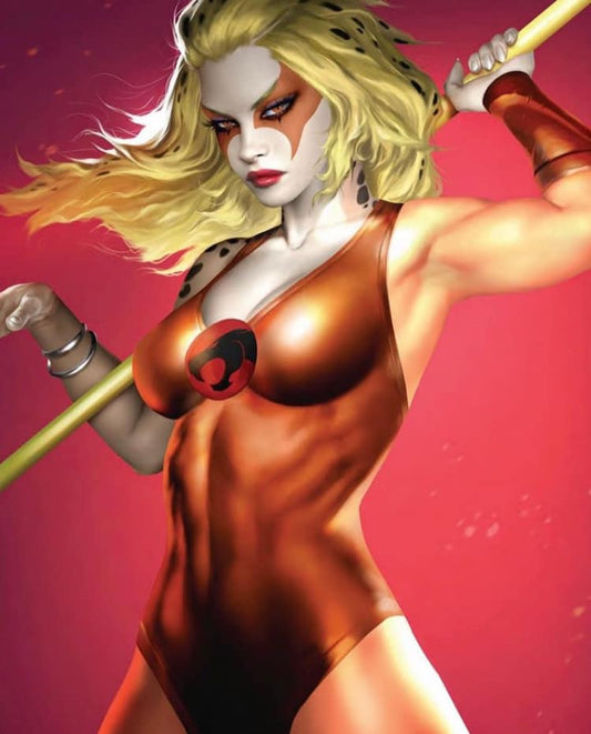 Cheetah Character Artwork Print Poster