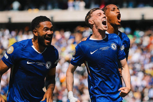 Chelsea Cole Palmer Goal Celebration World Cup 2025 Soccer Fans Jigsaw Puzzle