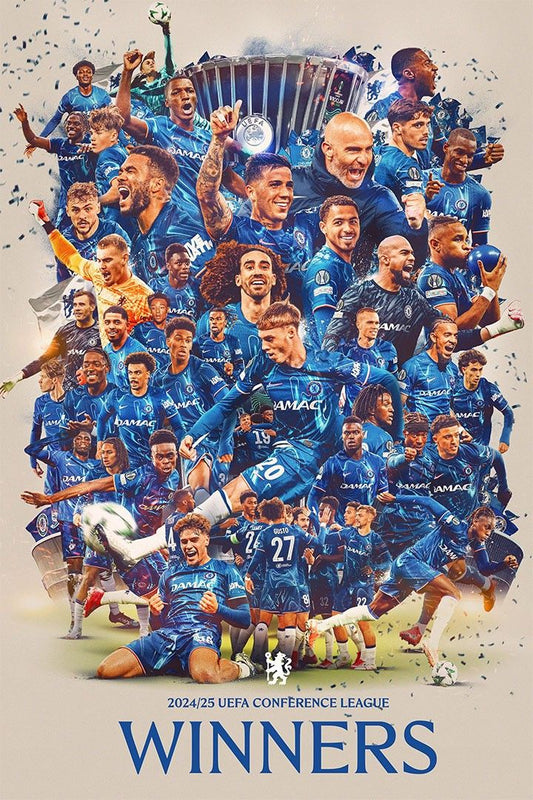 Chelsea Soccer Team Conference League Torunament Champions Jigsaw Puzzle
