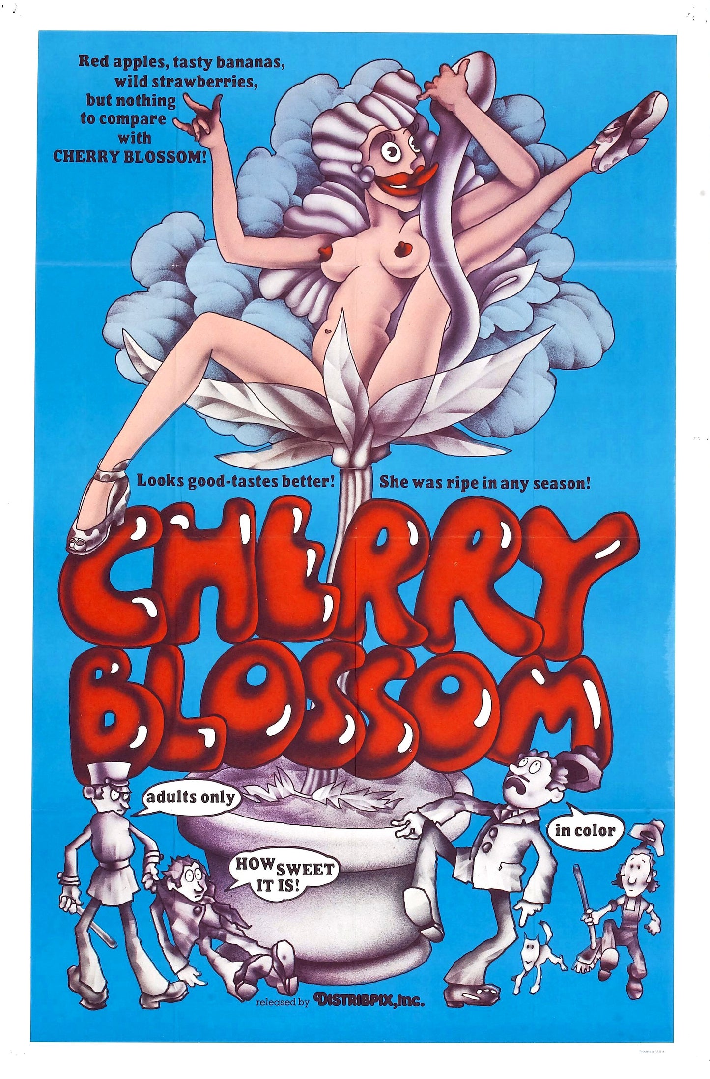 Cherry Blossom 01 Movie Magnet