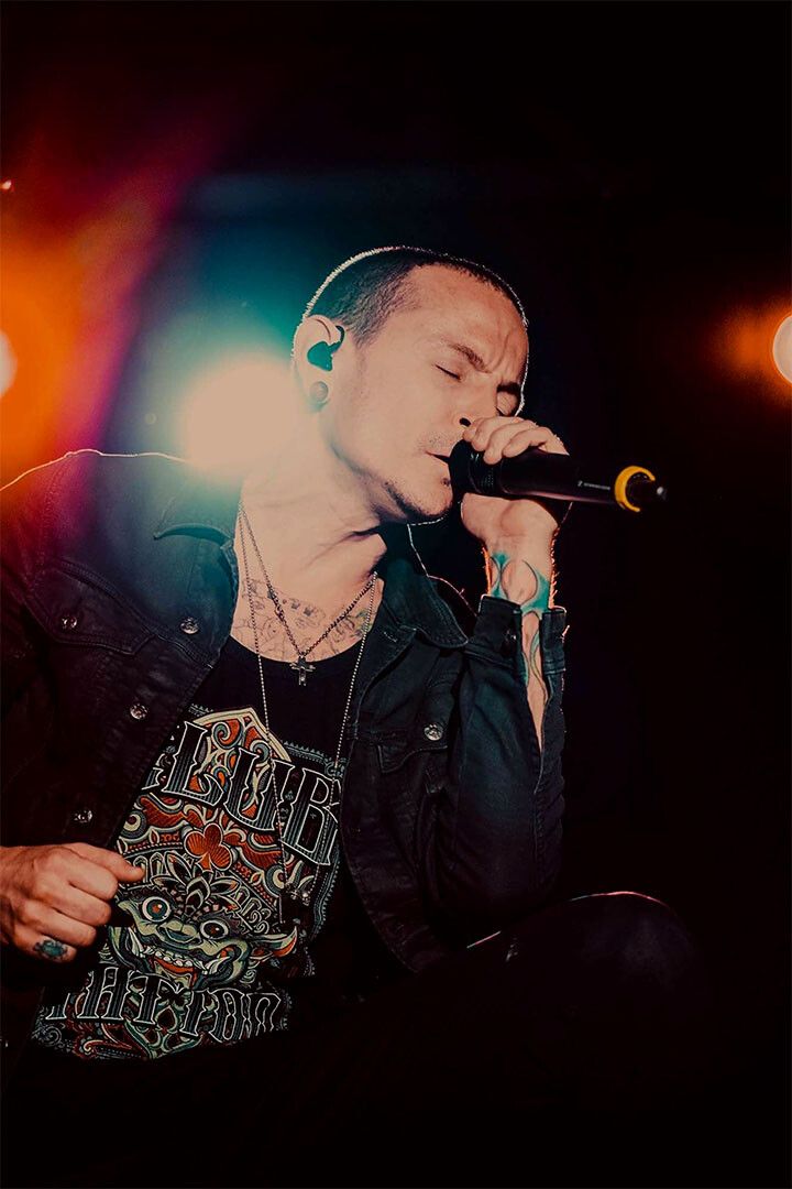 Chester Bennington Rock Music Band Singer Print Jigsaw Puzzle