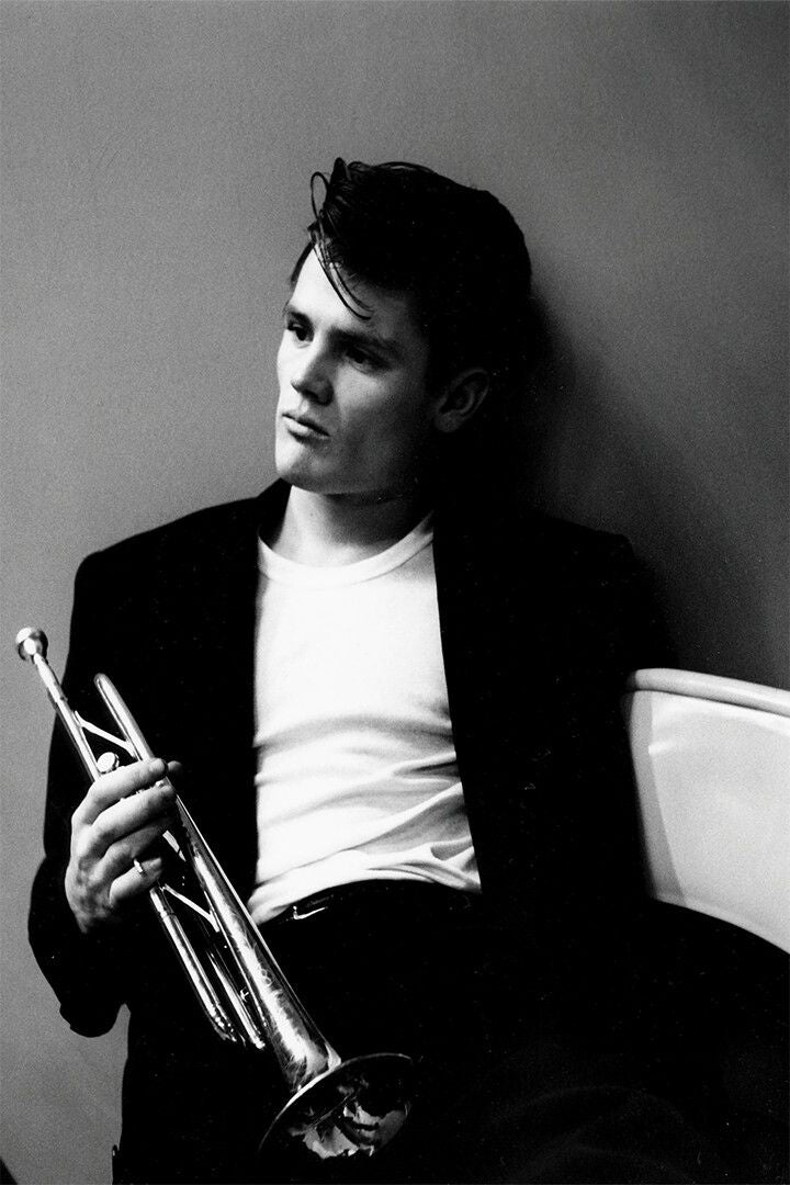 Chet Baker Jazz Legend Print Jigsaw Puzzle