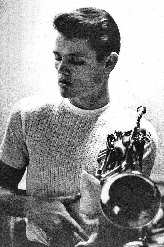 Chet Baker Jazz Legend Trumpet Player Jigsaw Puzzle